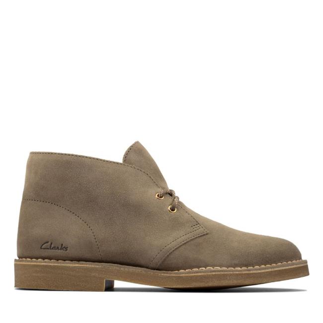 Botas do Deserto Clarks Desert Boot 2 Masculino Verde Oliva | CLK046RFI