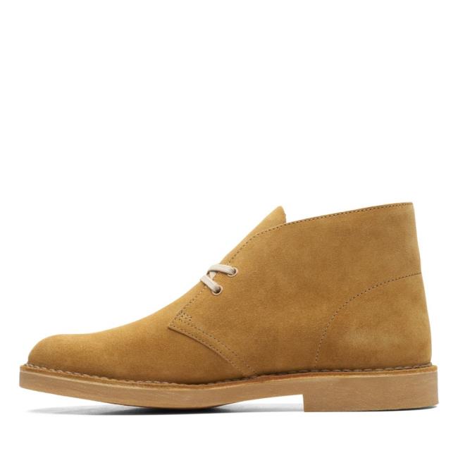 Botas do Deserto Clarks Desert Boot 2 Masculino Verdes | CLK762XFT