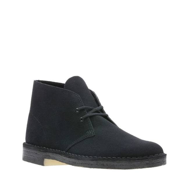 Botas do Deserto Clarks Desert Boot Classicos Masculino Pretas | CLK495ULN