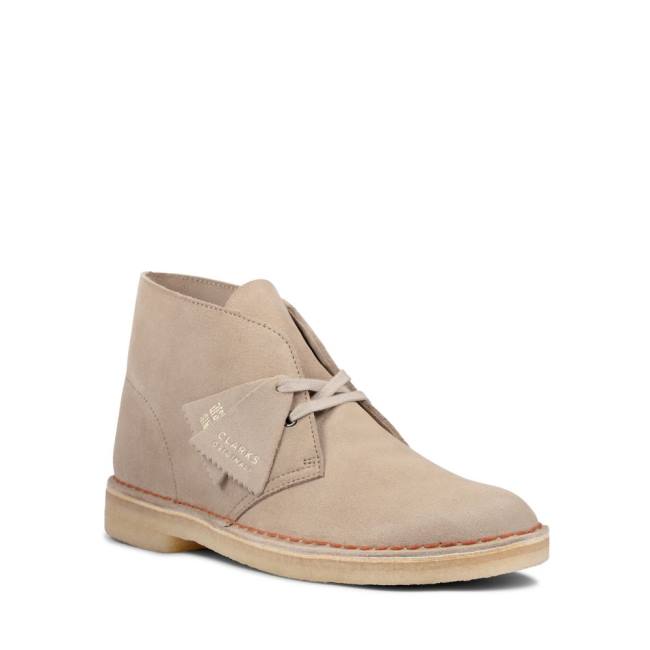 Botas do Deserto Clarks Desert Boot Classicos Masculino Sand Suede | CLK934WJD