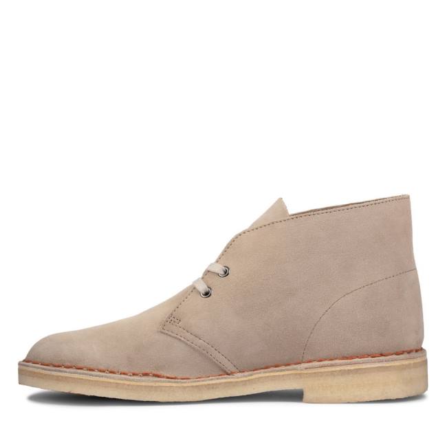 Botas do Deserto Clarks Desert Boot Classicos Masculino Sand Suede | CLK934WJD