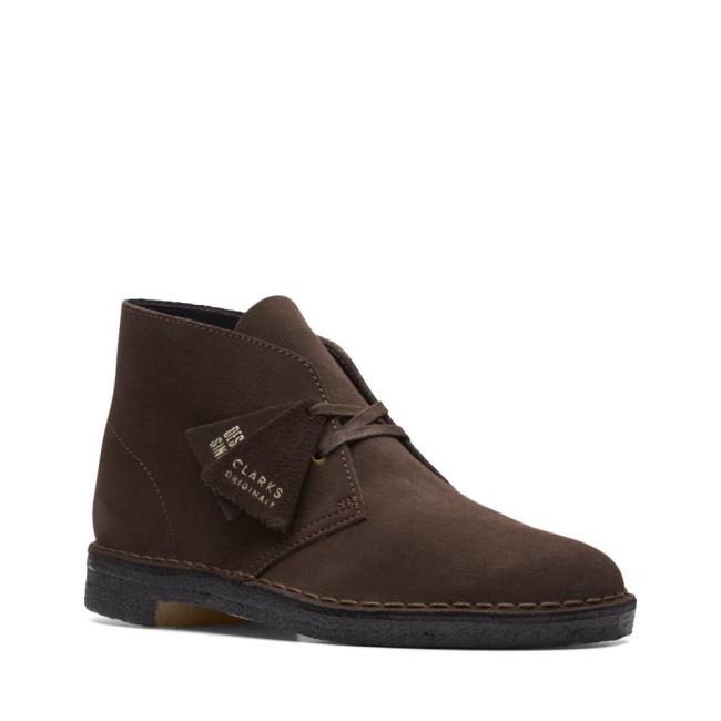 Botas do Deserto Clarks Desert Boot Masculino Marrom | CLK675CTL