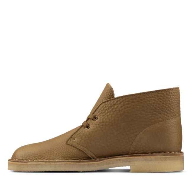 Botas do Deserto Clarks Desert Boot Masculino Verde Oliva Escuro | CLK742IGB