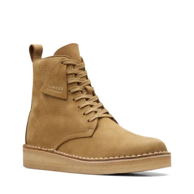 Botas do Deserto Clarks Desert Coal Classicos Hi Feminino Marrom | CLK184VDX