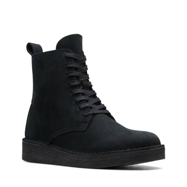 Botas do Deserto Clarks Desert Coal Classicos Hi Feminino Pretas | CLK732FHY