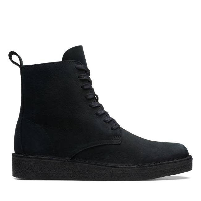 Botas do Deserto Clarks Desert Coal Classicos Hi Feminino Pretas | CLK732FHY