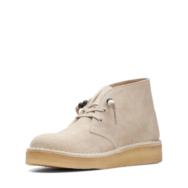 Botas do Deserto Clarks Desert Coal Classicos Feminino Branco | CLK968OAF