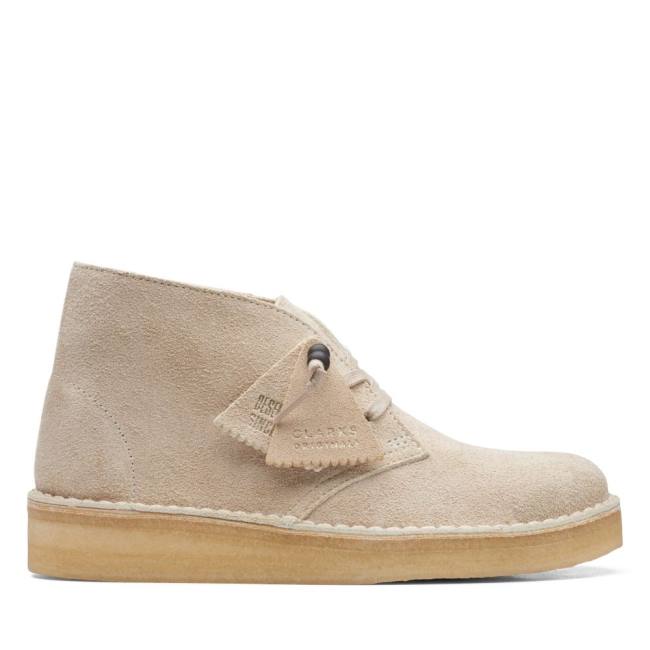 Botas do Deserto Clarks Desert Coal Classicos Feminino Branco | CLK968OAF