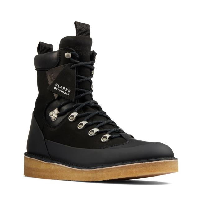 Botas do Deserto Clarks Desert Coal Hike Masculino Pretas | CLK906UQJ