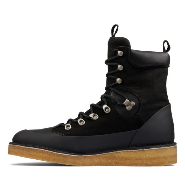 Botas do Deserto Clarks Desert Coal Hike Masculino Pretas | CLK906UQJ