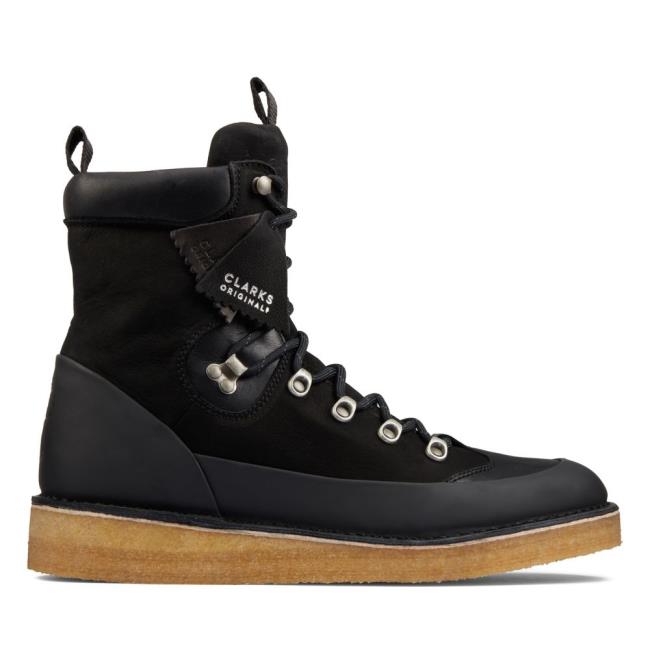 Botas do Deserto Clarks Desert Coal Hike Masculino Pretas | CLK906UQJ