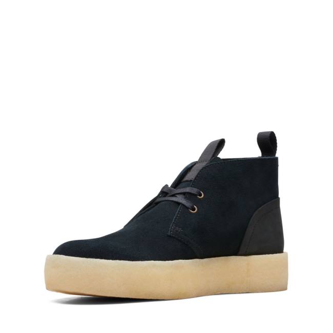 Botas do Deserto Clarks Desert Cup Masculino Pretas | CLK976TBO