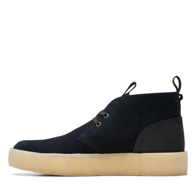 Botas do Deserto Clarks Desert Cup Masculino Pretas | CLK976TBO