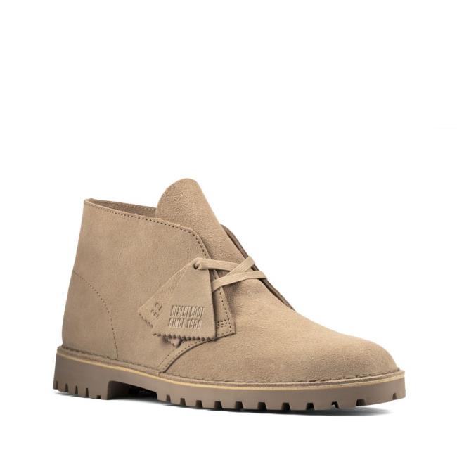 Botas do Deserto Clarks Desert Rock Masculino Marrom | CLK193LVI