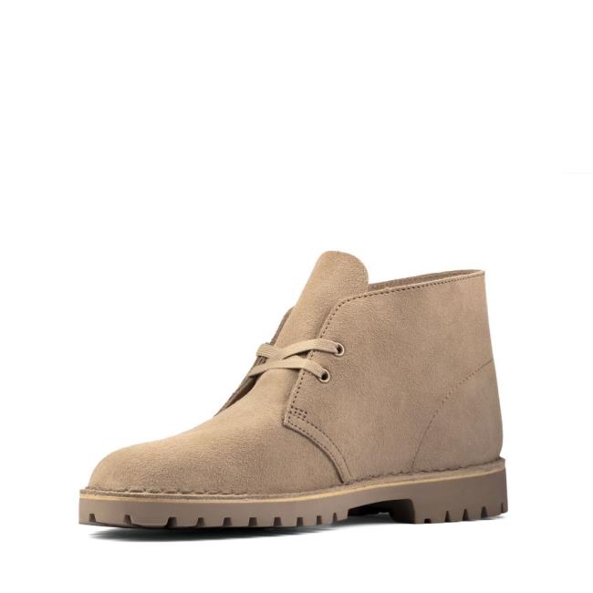 Botas do Deserto Clarks Desert Rock Masculino Marrom | CLK193LVI