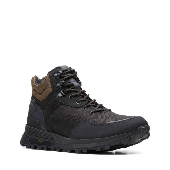 Botins Clarks ATL Trek Hi GORE-TEX Masculino Pretas | CLK791FIC