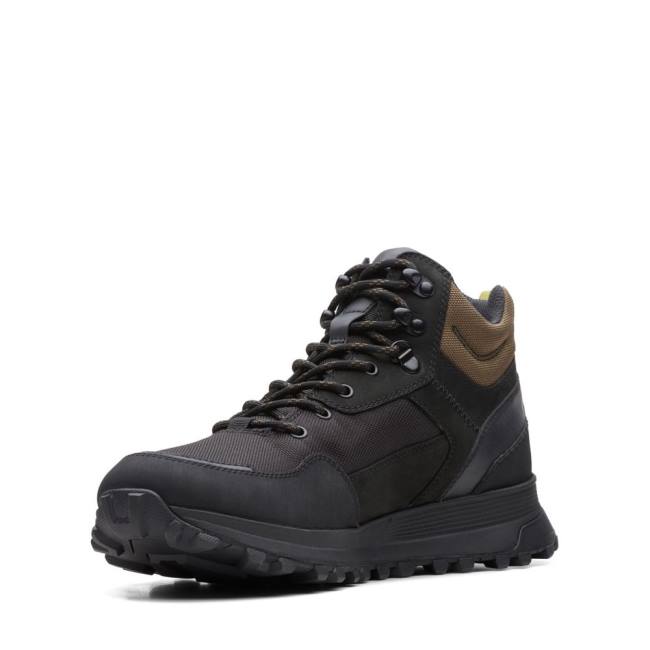 Botins Clarks ATL Trek Hi GORE-TEX Masculino Pretas | CLK791FIC