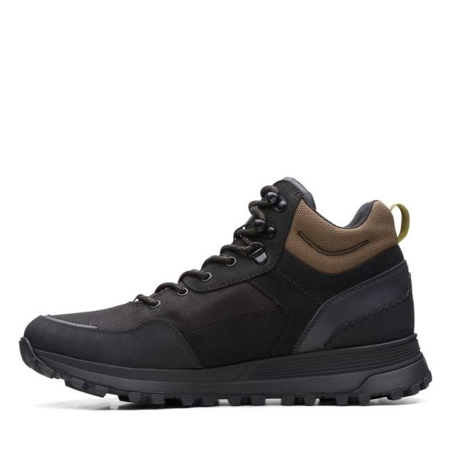 Botins Clarks ATL Trek Hi GORE-TEX Masculino Pretas | CLK791FIC