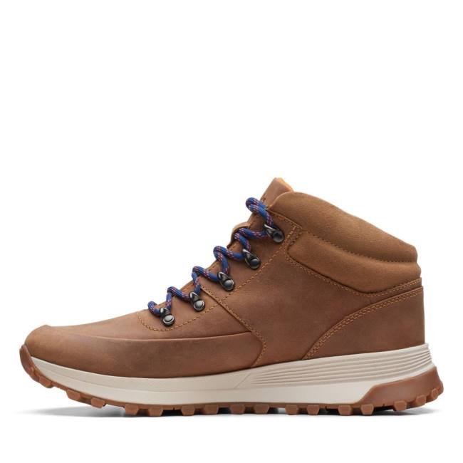 Botins Clarks ATL Trek Medio Masculino Marrom | CLK764JRF