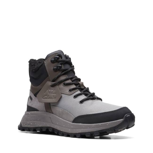 Botins Clarks ATL Trek Sky GORE-TEX Feminino Cinzentas | CLK041NRO