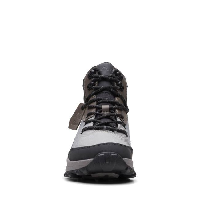 Botins Clarks ATL Trek Sky GORE-TEX Feminino Cinzentas | CLK041NRO