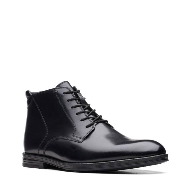 Botins Clarks Citi Stride Rise Masculino Pretas | CLK576OYK