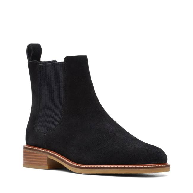 Botins Clarks Cologne Arlo Feminino Pretas | CLK738QFI