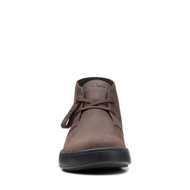 Botins Clarks Court Lite Desert Masculino Marrom Escuro | CLK324ZNW