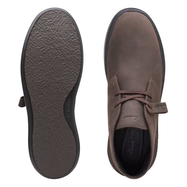 Botins Clarks Court Lite Desert Masculino Marrom Escuro | CLK324ZNW