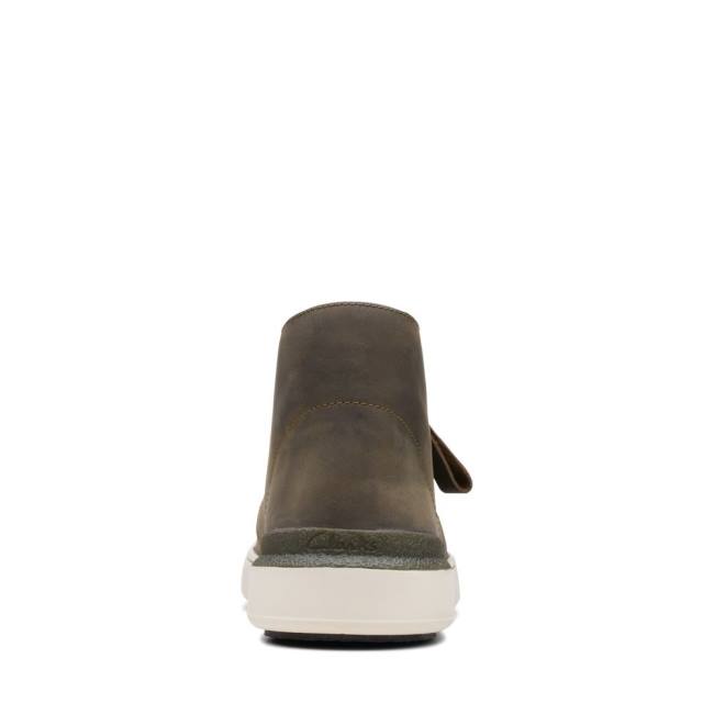 Botins Clarks Court Lite Desert Masculino Verde Oliva | CLK598GSB