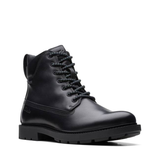 Botins Clarks Craftdale 2 H GORE-TEX Masculino Pretas | CLK695SOM