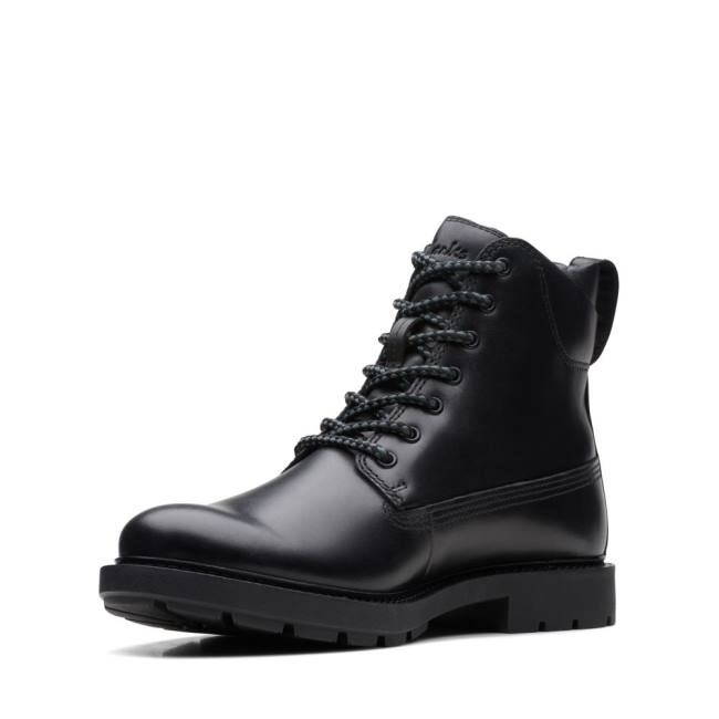 Botins Clarks Craftdale 2 H GORE-TEX Masculino Pretas | CLK695SOM