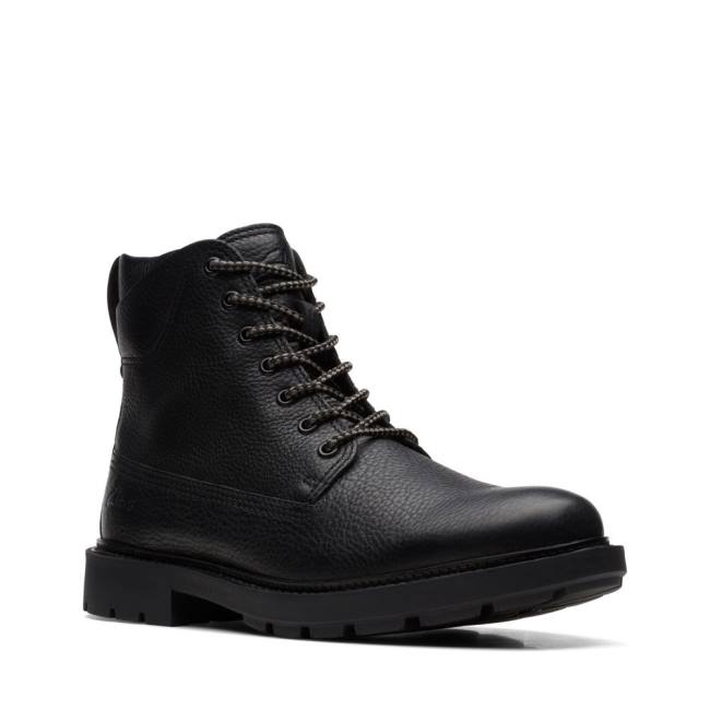 Botins Clarks Craftdale 2 Hi Masculino Pretas | CLK623ZRA