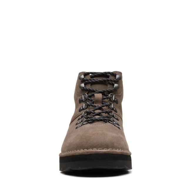 Botins Clarks Craftdale Hike Masculino Cinzentas | CLK287PXO