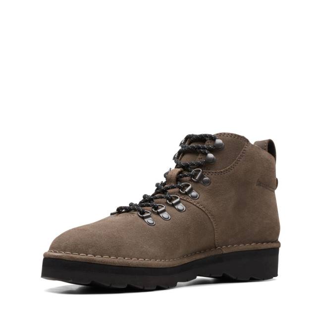 Botins Clarks Craftdale Hike Masculino Cinzentas | CLK287PXO