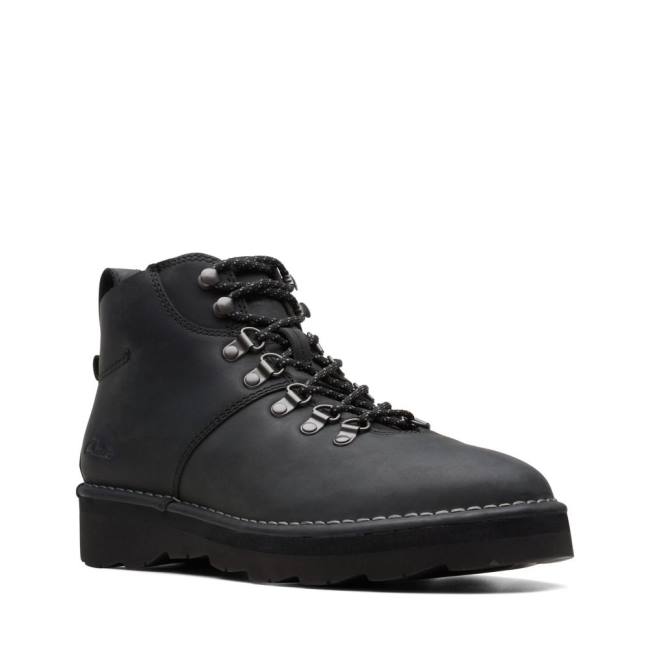 Botins Clarks Craftdale Hike Masculino Pretas | CLK631WCB