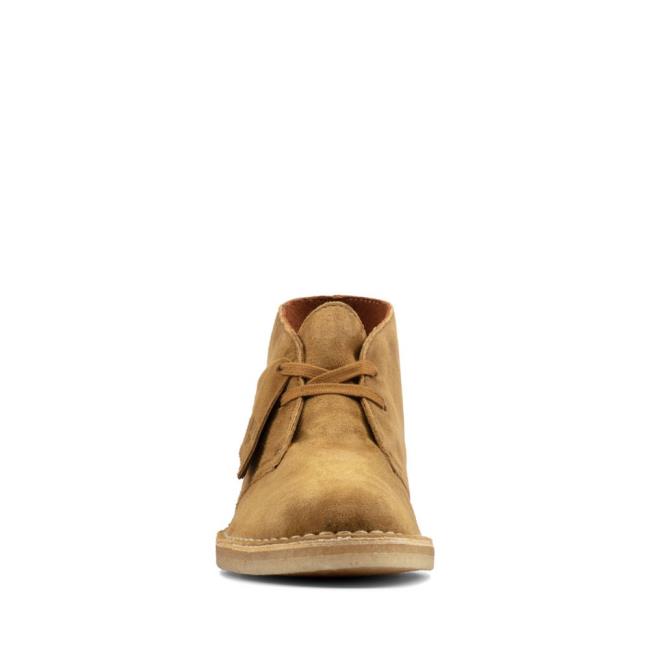 Botins Clarks Desert Boot Feminino Marrom | CLK687RGN