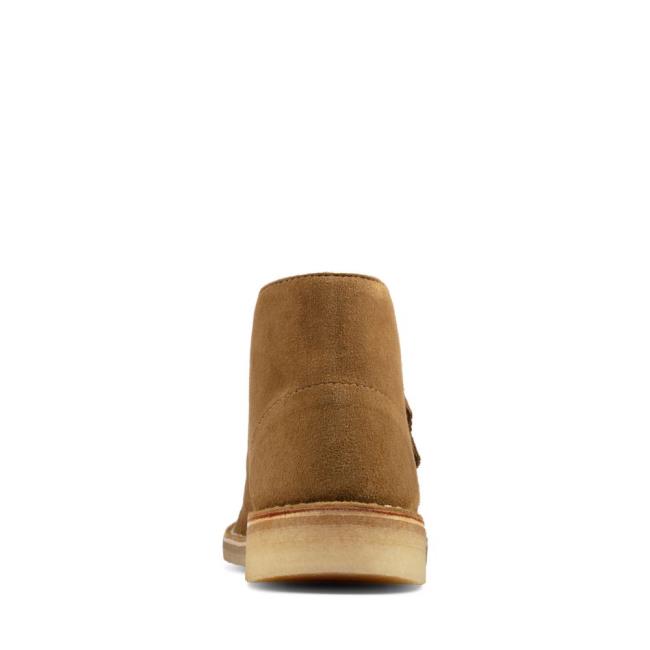 Botins Clarks Desert Boot Feminino Marrom | CLK687RGN