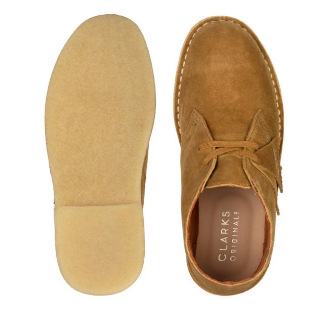 Botins Clarks Desert Boot Feminino Marrom | CLK687RGN