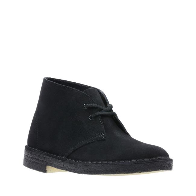 Botins Clarks Desert Boot Feminino Pretas | CLK740WEY