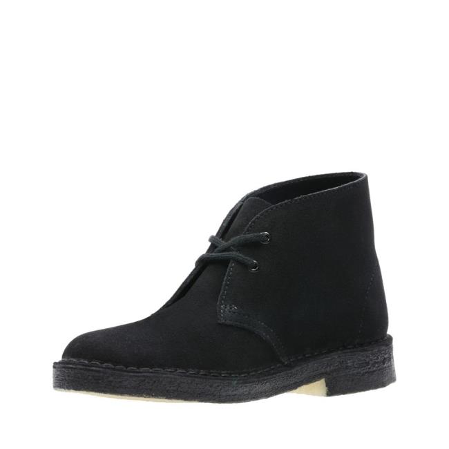 Botins Clarks Desert Boot Feminino Pretas | CLK740WEY