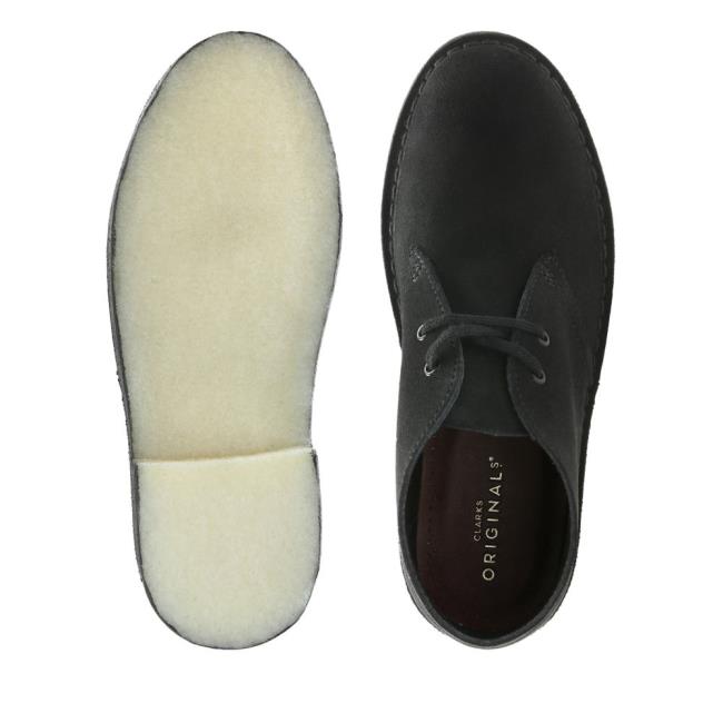 Botins Clarks Desert Boot Feminino Pretas | CLK740WEY