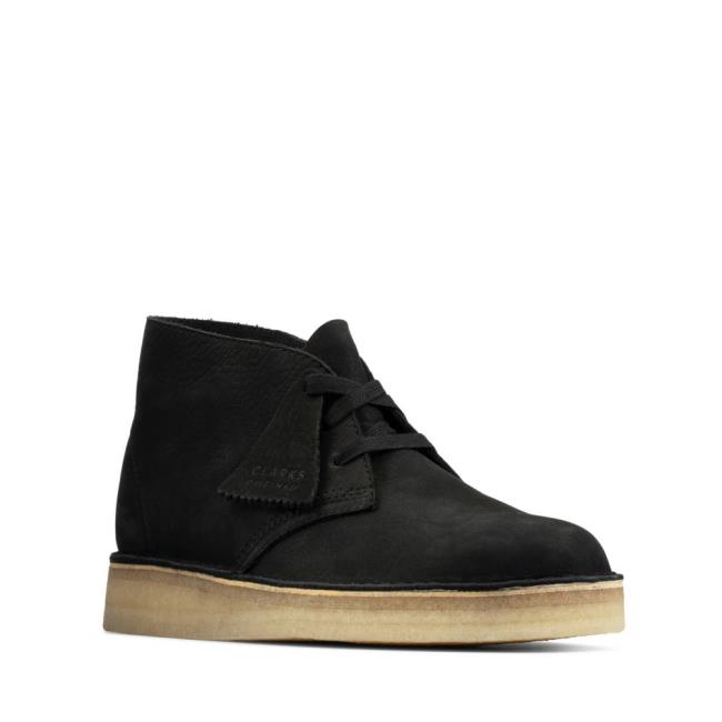 Botins Clarks Desert Coal Feminino Pretas | CLK069KEG