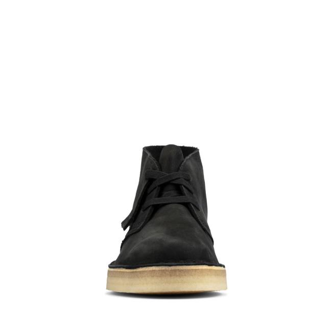 Botins Clarks Desert Coal Feminino Pretas | CLK069KEG