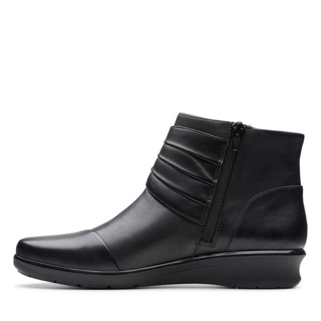 Botins Clarks Hope Twirl Feminino Pretas | CLK740LSQ