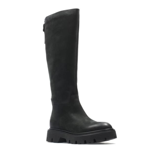 Botins Clarks Motive Hi Feminino Pretas | CLK015HDL