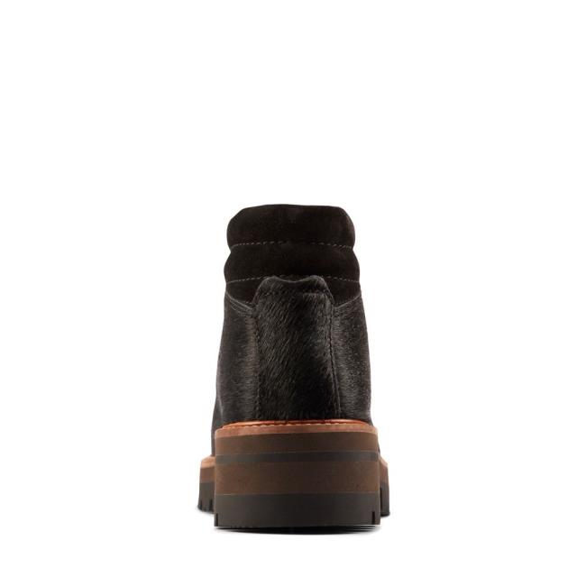 Botins Clarks Orianna Alpine Feminino Pretas | CLK283PNU