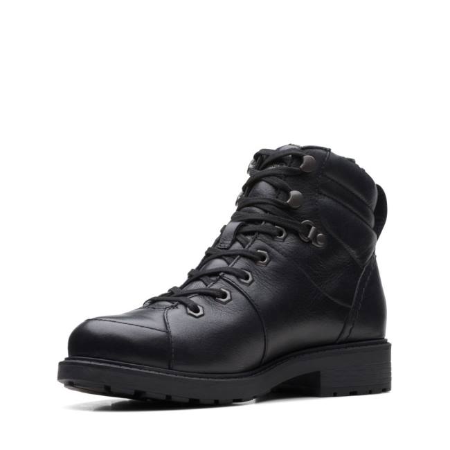 Botins Clarks Orinoco 2 Hike Impermeáveis Feminino Pretas | CLK129OEY