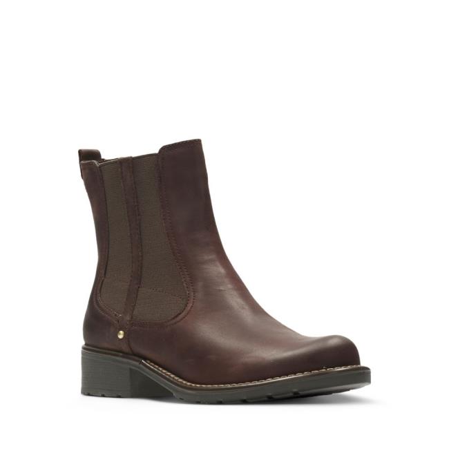 Botins Clarks Orinoco Club Feminino Bordeaux | CLK068MYZ