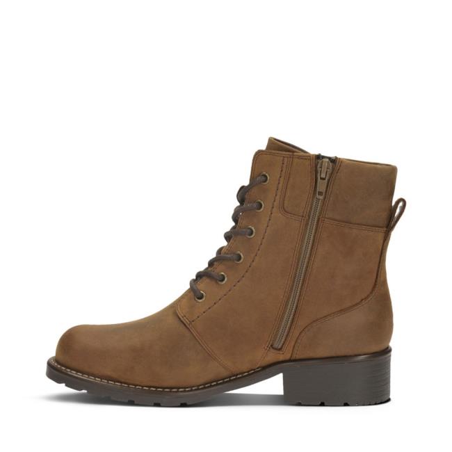 Botins Clarks Orinoco Spice Feminino Marrom | CLK746WQN